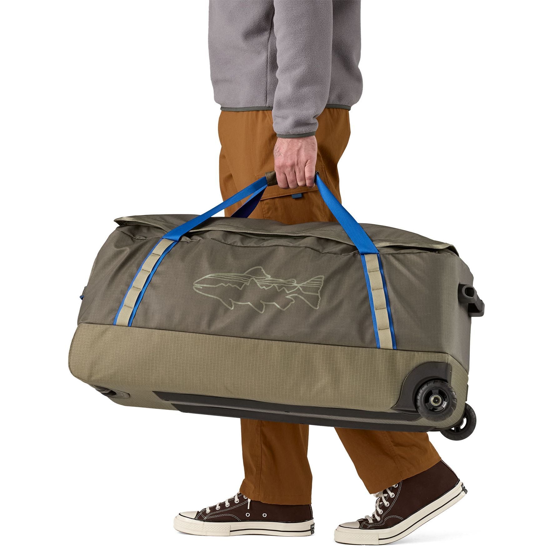 Patagonia Black Hole Wheeled Duffel 100L Basin Green Image 03